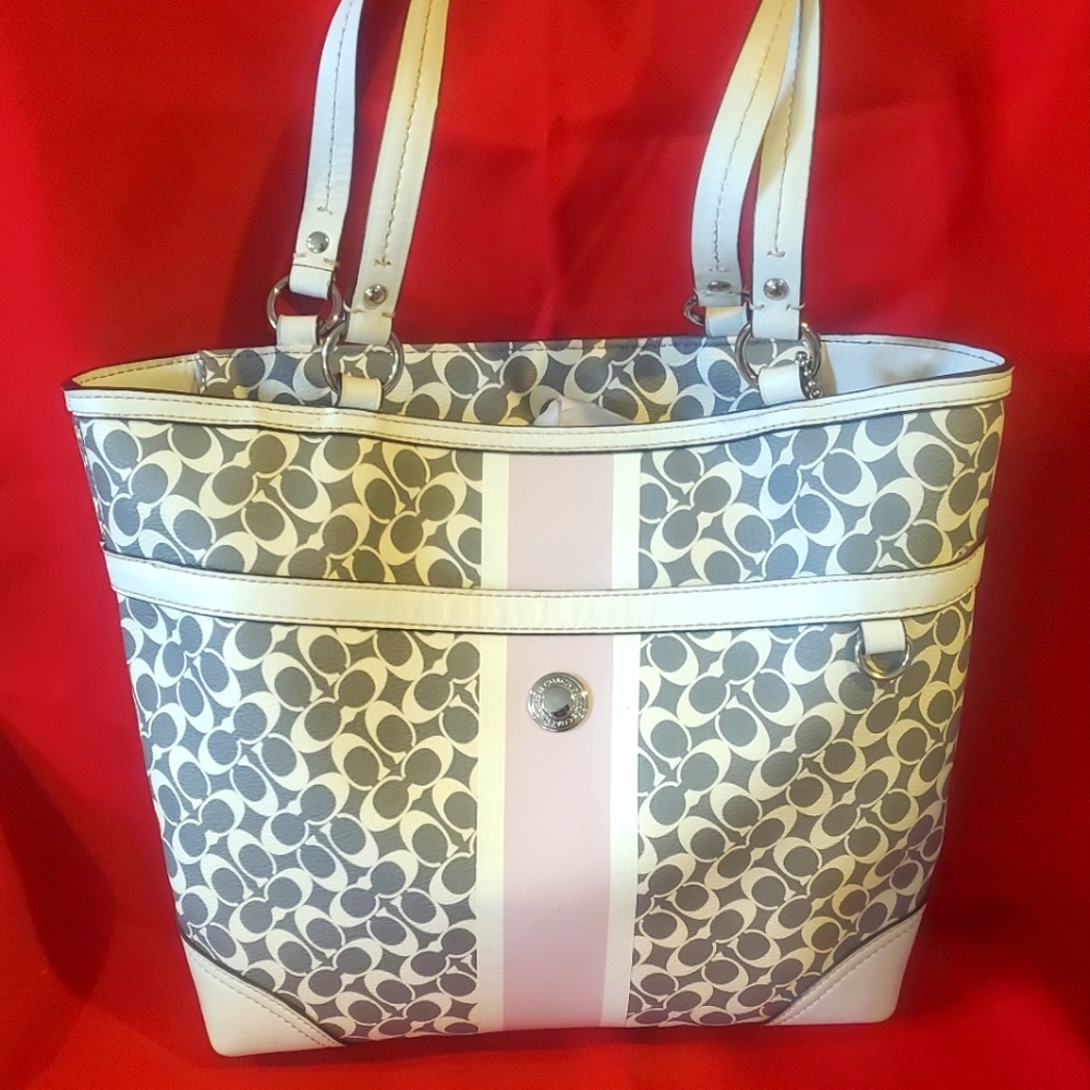 Coach  Chelsea Heritage Tote Bag 11"H x 13"W x 2"D